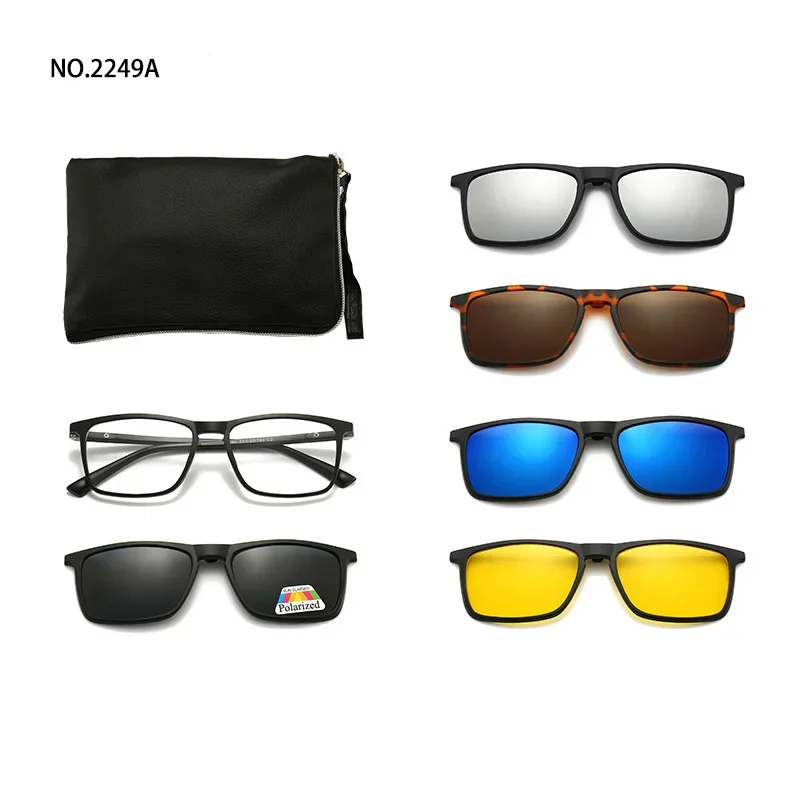 Солнцезащитные очки с магнитной клипсой TR90