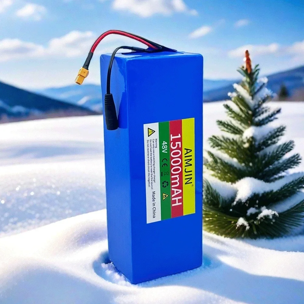 Литиевый аккумулятор для электроскутера велосипеда 48 В 15000 мАч 18650 13S4P