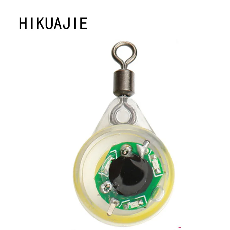 

8PCS Fishing Lure Trap Light LED Single and Double Octagon Fishing Squid Fishing Bait Luminous Lamp for Attracting Fish