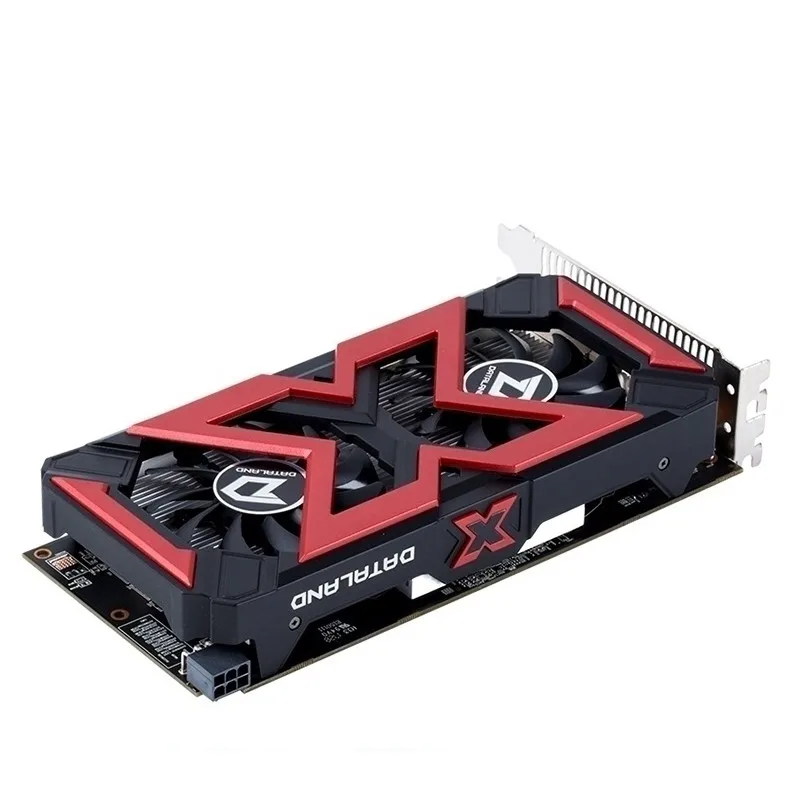 Видеокарта DATALAND RX560D 4 Гб GPU для AMD Radeon RX 560 RX560 D видеокарта 7000 МГц HDMI компьютерная