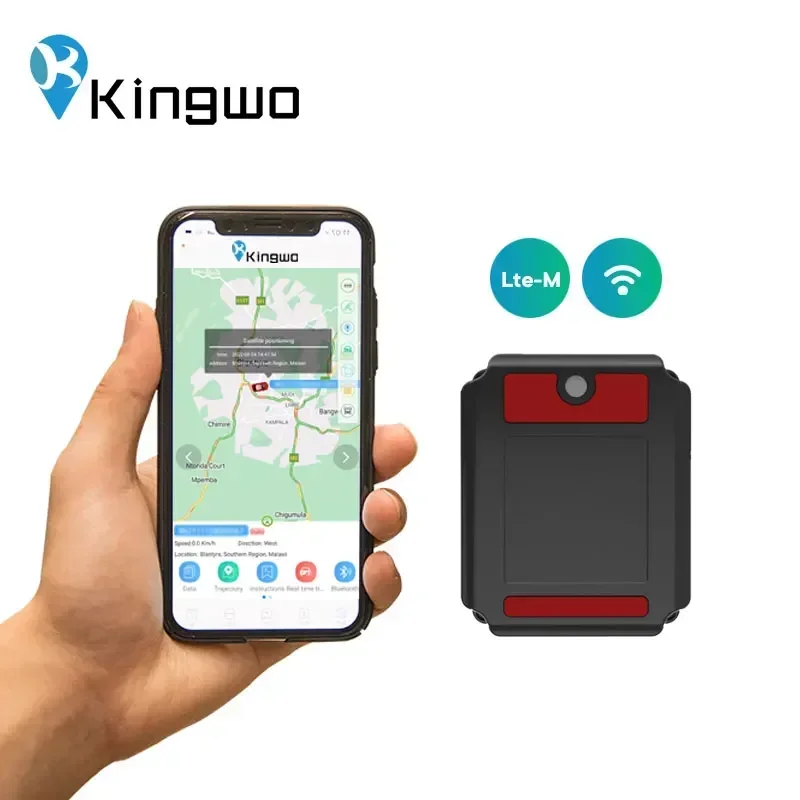 Фото Лучший скрытый автомобильный магнитный мини-GPS-трекер Kingwo IoT для отслеживания контейнеров и транспортных средств, беспроводной, NT07E-S №2