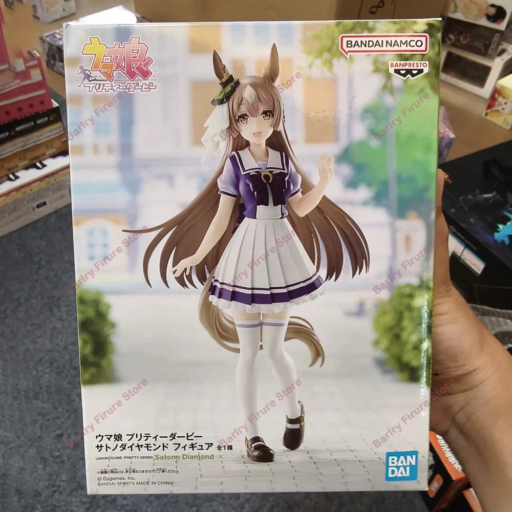 Фото BANDAI BANPRESTO Uma Musume Pretty Derby Anime Satono Diamond Оригинальная аниме-фигурка Фигурки Модель Коллекция фигурок №1