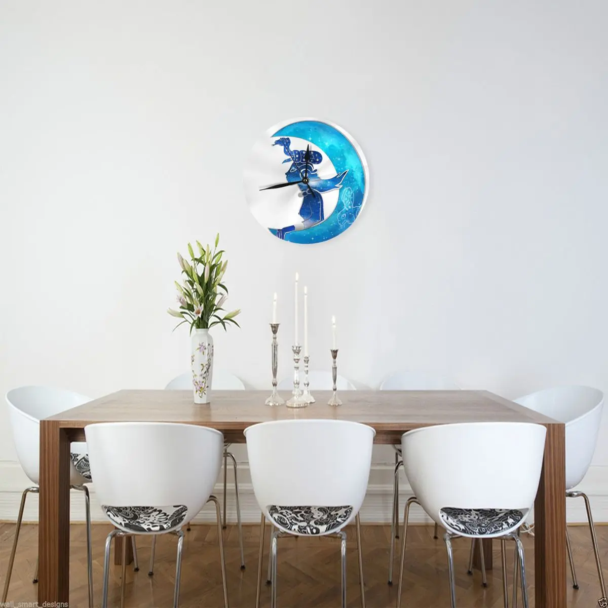 Ixchel-богиня маяня Луны и любви настенные часы украшение для комнаты круглые