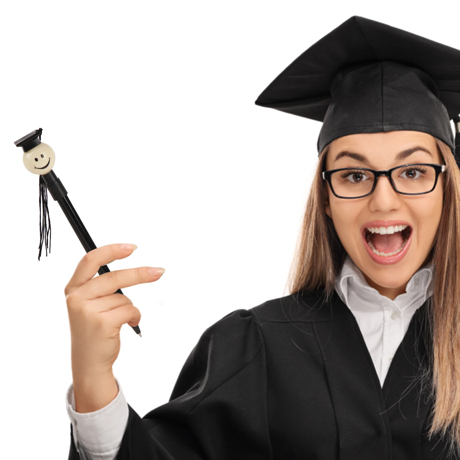 

16 шт., ручка для письма с черными чернилами