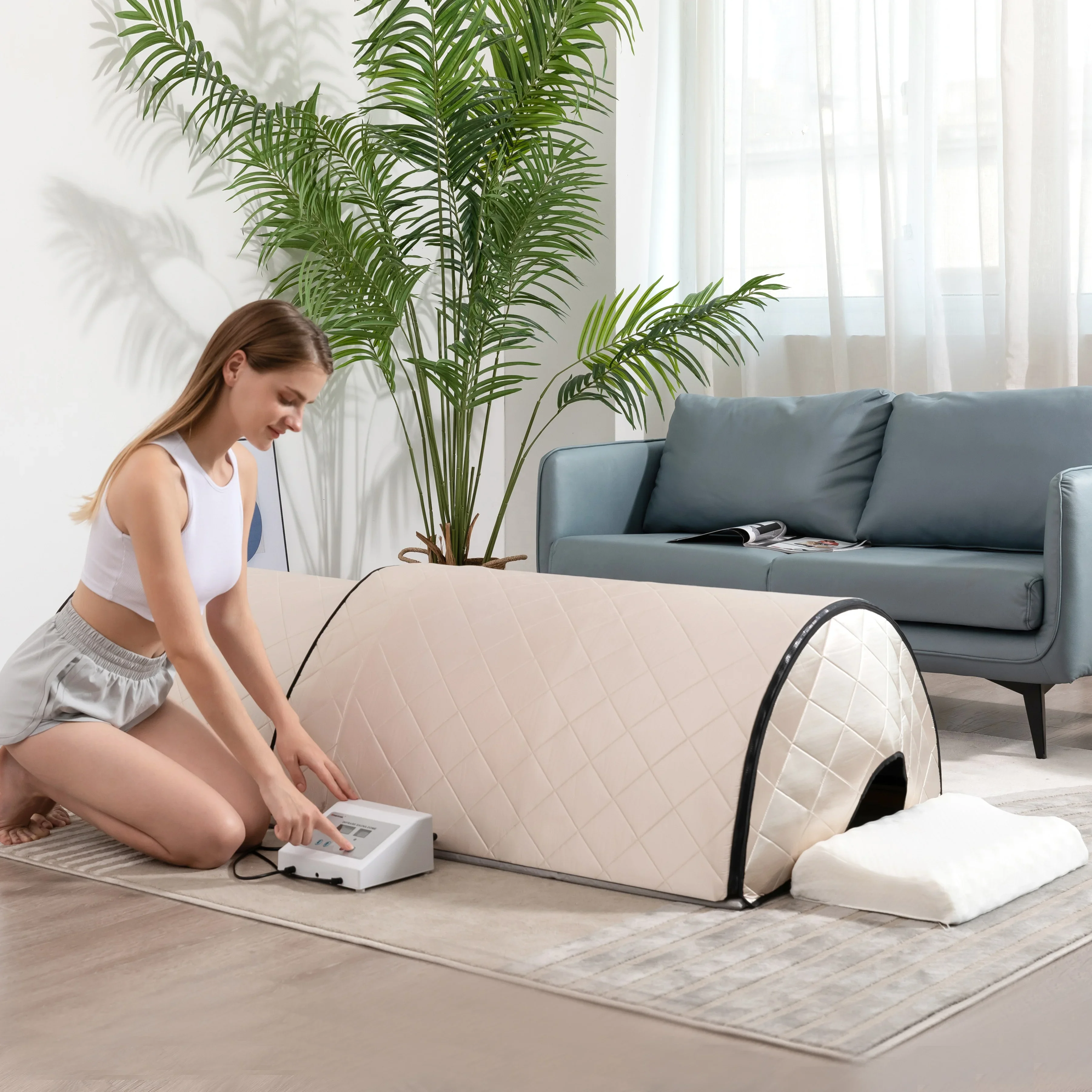 Лучшая машина для гипертермии портативная горячая сауна дальнего инфракрасного