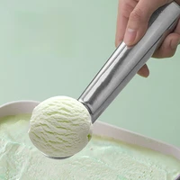 high quality ice cream scoops stacks aluminium alloy digger fruit non stick spoon kitchen tools for home cake