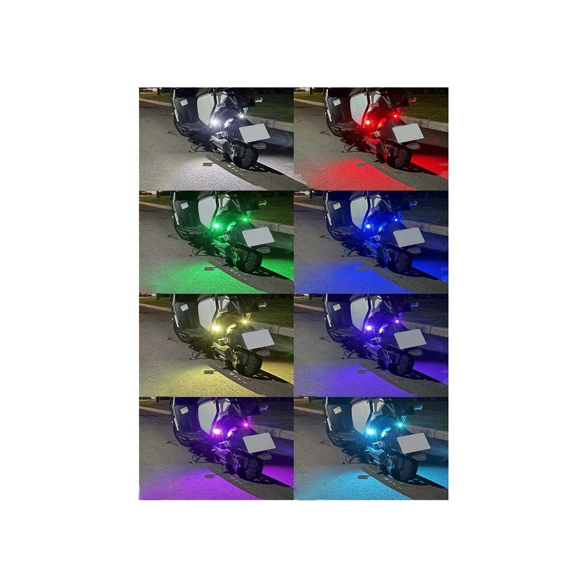 4 шт. светодиодные лампы для мотоциклов