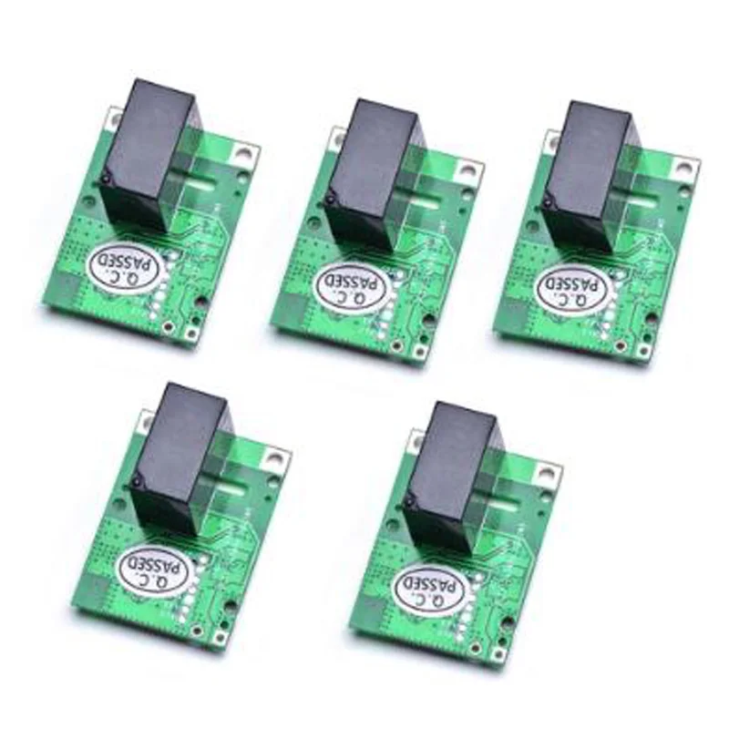 

5PCS RE5V1C Wifi DIY Switch 5V DC Relay Module Intelligent Wireless Switch Intelligent APP Voice Relay Module