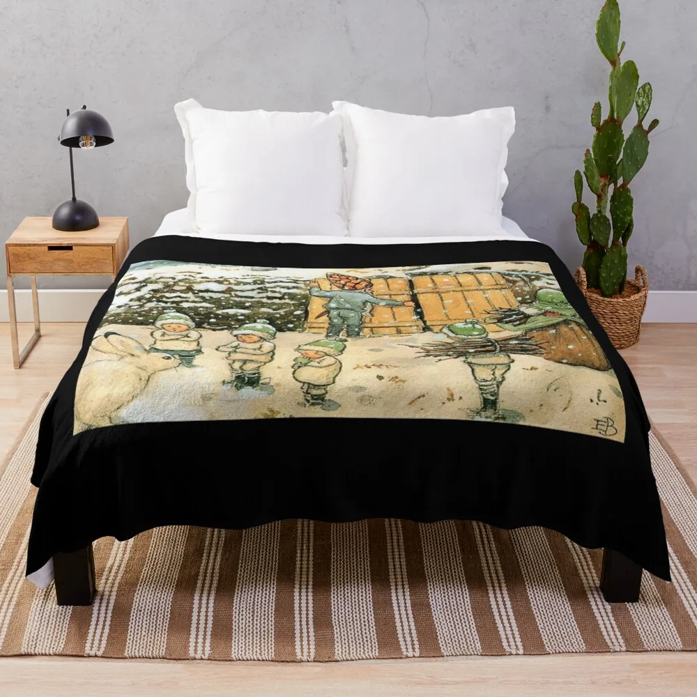 Фланелевое одеяло Elsa Beskow