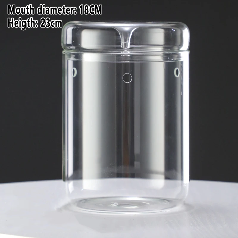 Стеклянный мини-террариум 