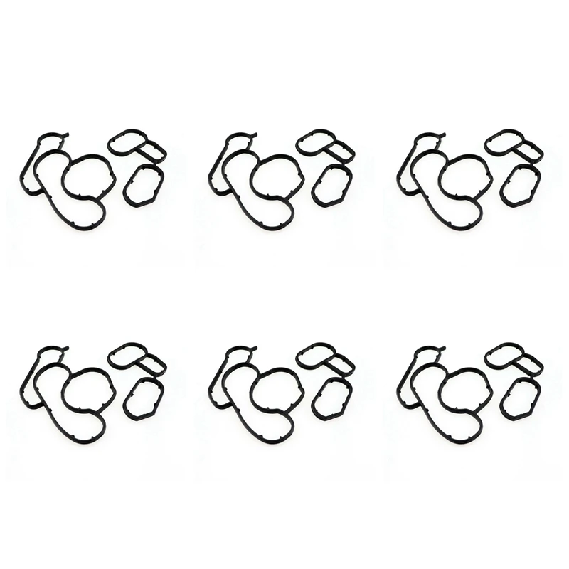 6X прокладка корпуса масляного фильтра 11427508970 для BMW E46 E60N E81 E82