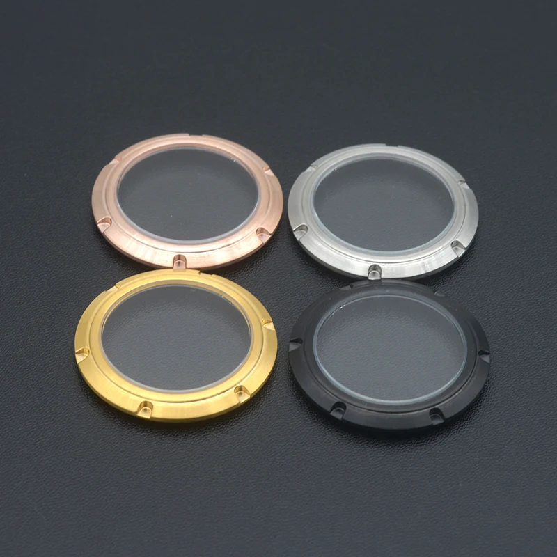 Чехол для часов из нержавеющей стали задняя крышка Прозрачный чехол черепахи SKX007