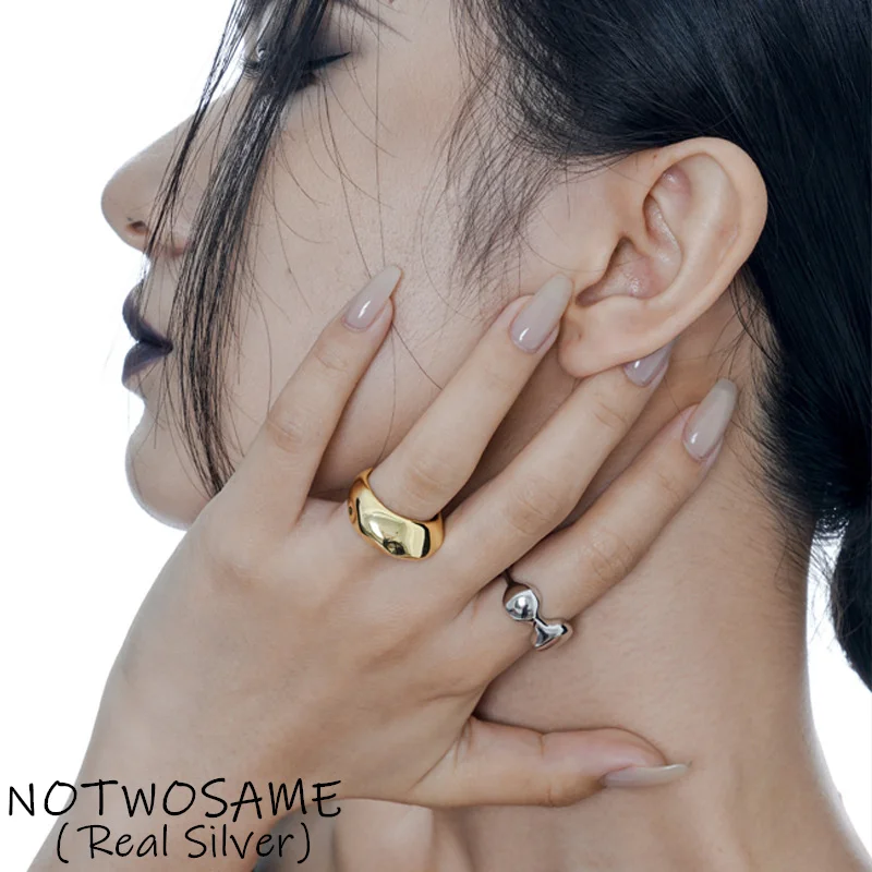 

Женское кольцо из серебра 925 пробы, с зеркалом