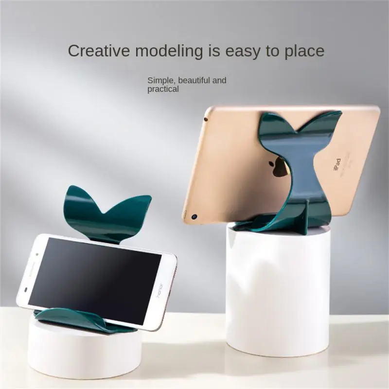 

Desktop Ornament Base Creative Within 4-10.5 Inches Whale Desktop Universal Mobile Phone Bracket Mobile Phone Holder Mini
