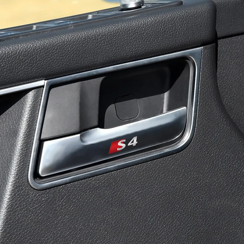 10 шт. металлические автомобильные наклейки с логотипом на руль для Audi S4 S3 Q5 Q3 TT A5 A4