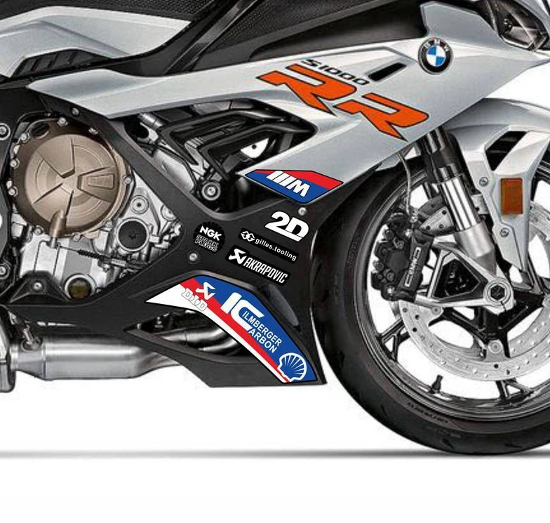 

Suitable for 21m edition S1000RR modified track version, baseplate decals, stickers, car version flowers, stickers
