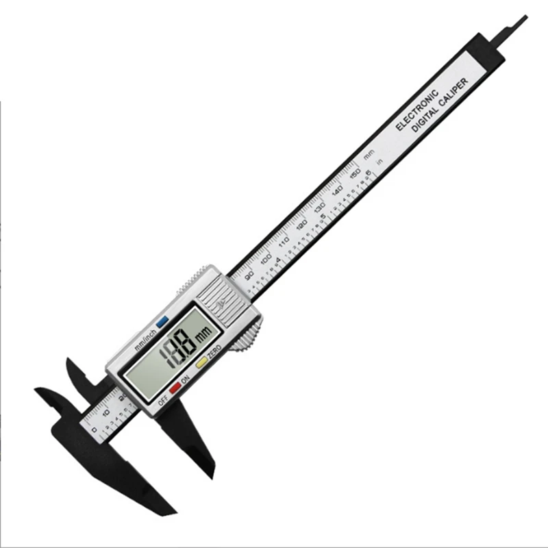 

Digital Caliper Measure Vernier Calipers Plastic Electronic Gauge Instrument Micrometer Depth Ruler Measuring Tools