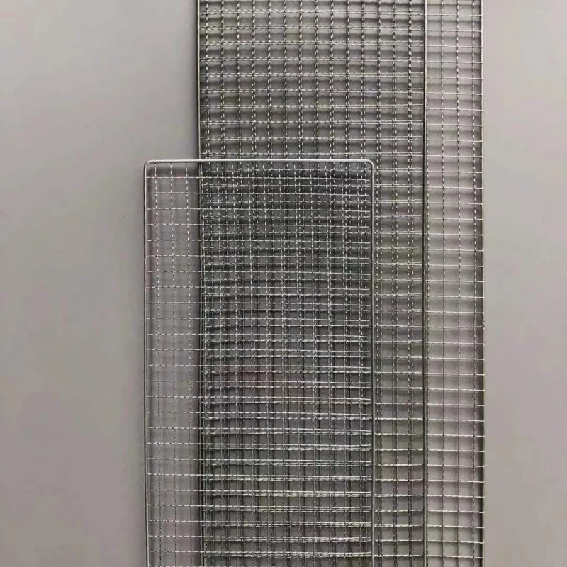 В наличии оптовая продажа одноразовая прямоугольная проволока для барбекю