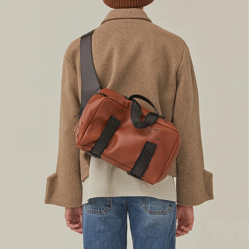 

Large Capacity Leather Tote Women Shoulder Bag Fashion Crossbody Bags for Unisex Casual Luxury Women Handbag Big Shopper Bag