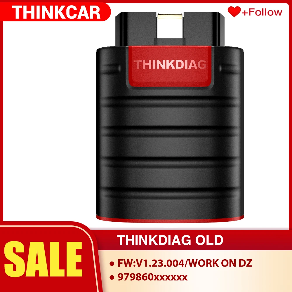 

THINKCAR Thinkdiag V1.23.004 Full System scanner All Software OBD2 Diagnostic Tools 16 reset services Ecu coding pk ELM327