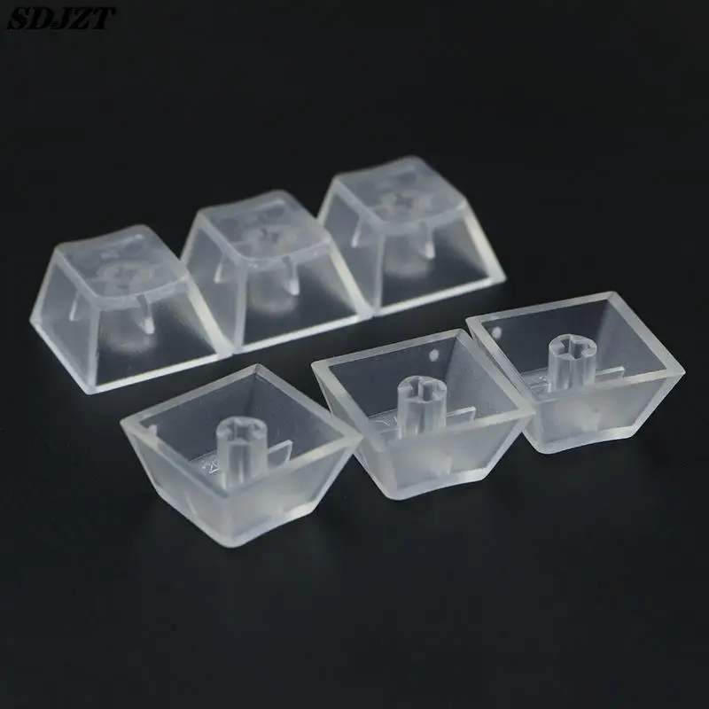 

10Pcs Transparent ABS Keycaps Mechanical Keyboard Matte Backlit For R4 Switch Relegendable Keycap Shell Protection