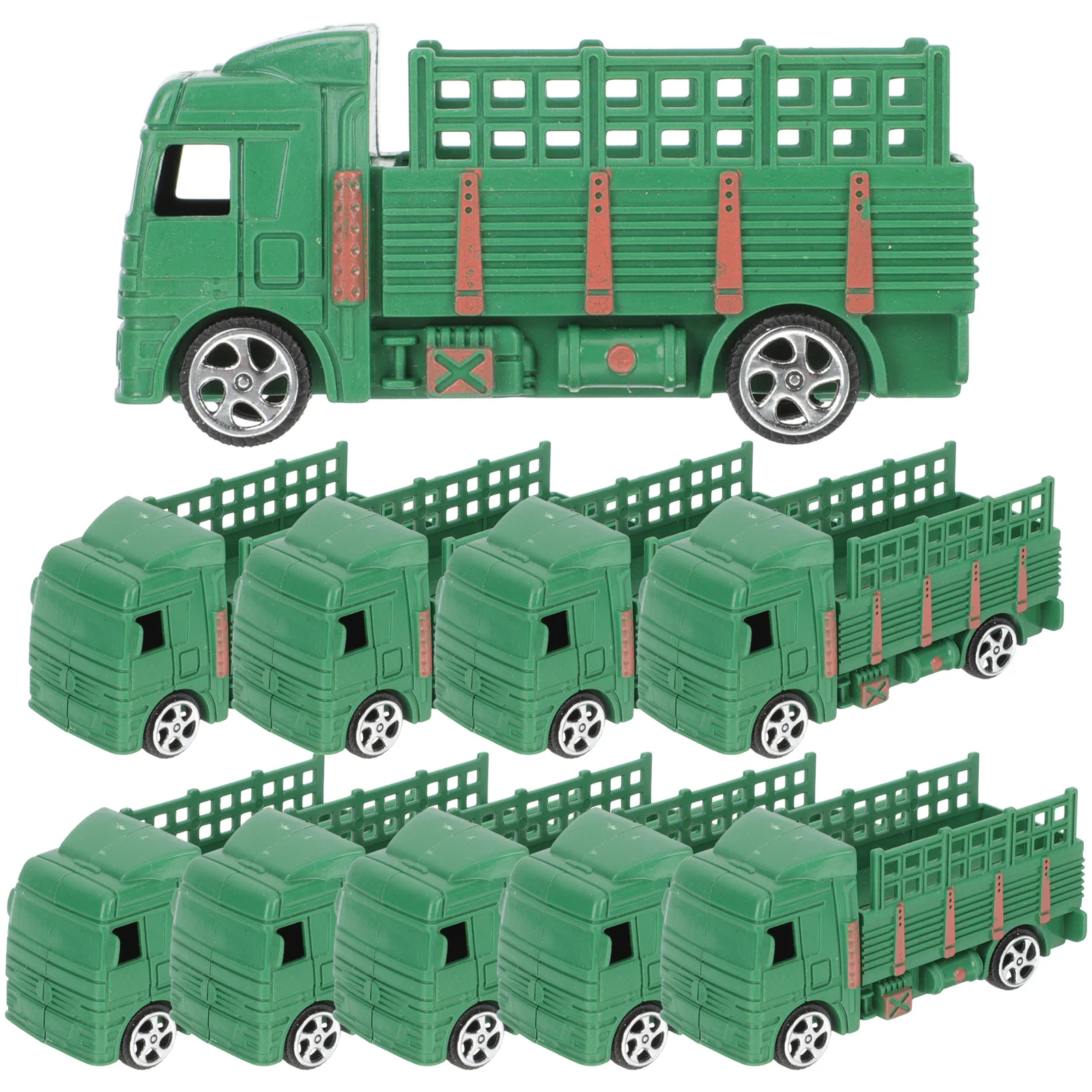 

Car Model Ornament Decor Simulated Figurine Exquisite Adornment Lifelike Truck Kits Modeling Statue