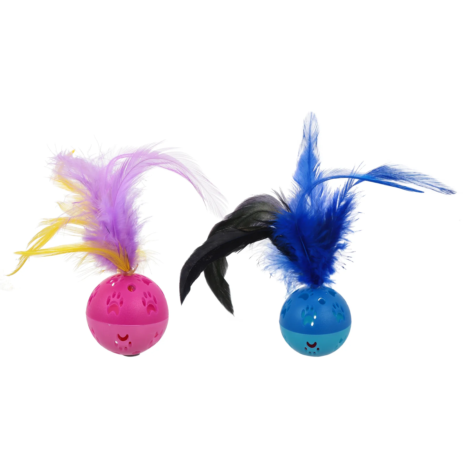 

Cat Toy Toys Kitten Interesting Interactive Catnip Moving Chasing Rolling Plush Mice Chewing Bell Treat Exercise Teaser Pets