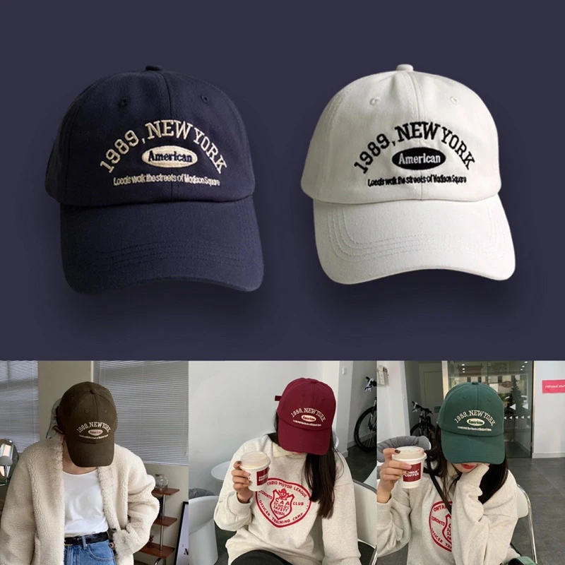 

Ретро-надпись, стиль унисекс, мужская и женская стирка, спортивная шапка для отца, Кепка в стиле хип-хоп