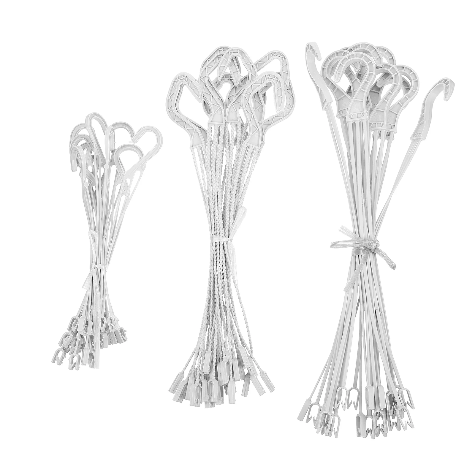 

30 Pcs Chlorophytum Hook Plastic Flower Boxes Load Material Garden Plastic Plants For Outdoorss For Flowers Flowerpot Hanger