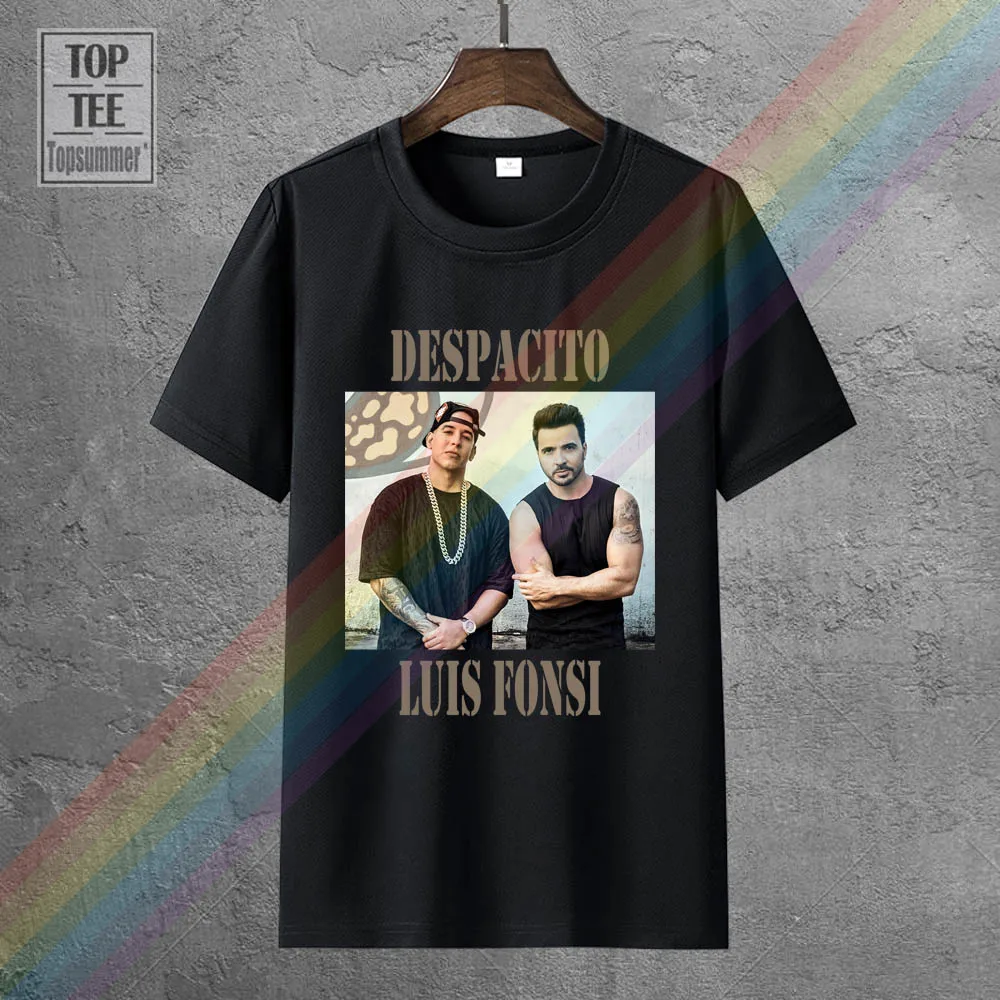 

Футболки с изображением Луиса фонси, футболка с изображением деспацито, хиппи, Готическая футболка в стиле ретро, футболки в стиле эмо