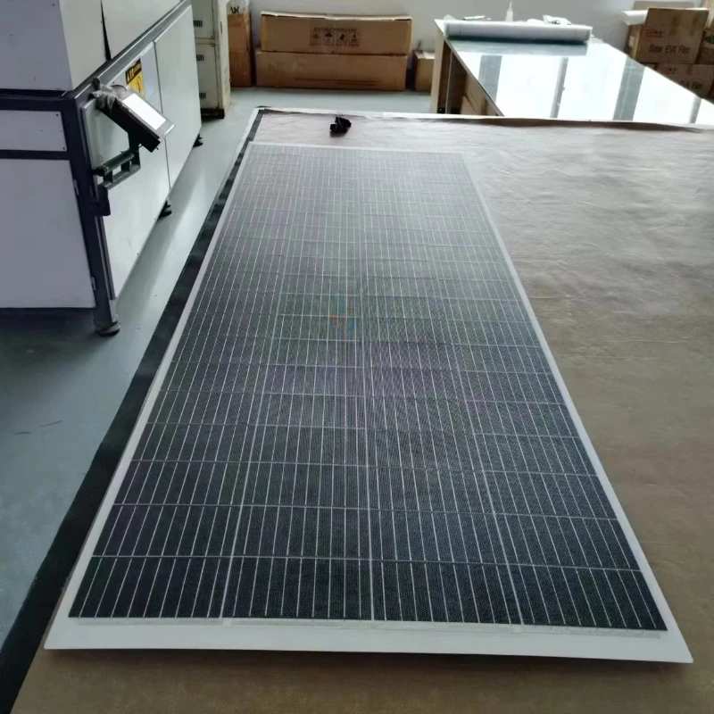 160 Вт 200 240 Гибкая солнечная панель Mono HJT PV Тонкопленочная Легкая ETFE 24 В 48 для