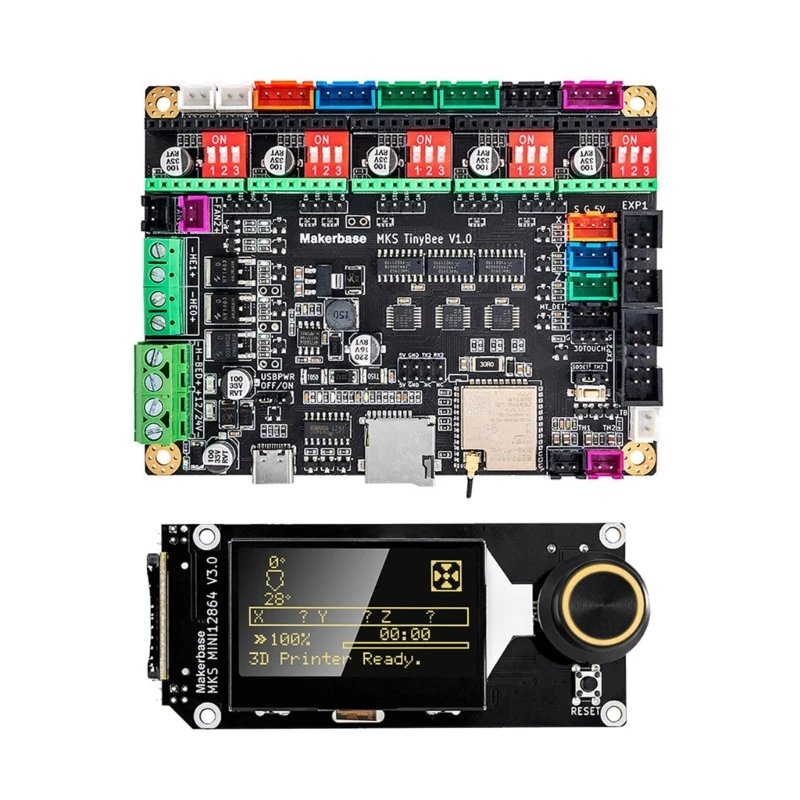 Плата управления MKS Tinybee Esp32 Wifi Mini Support LCD2004/12864/ MKS 12684 V3