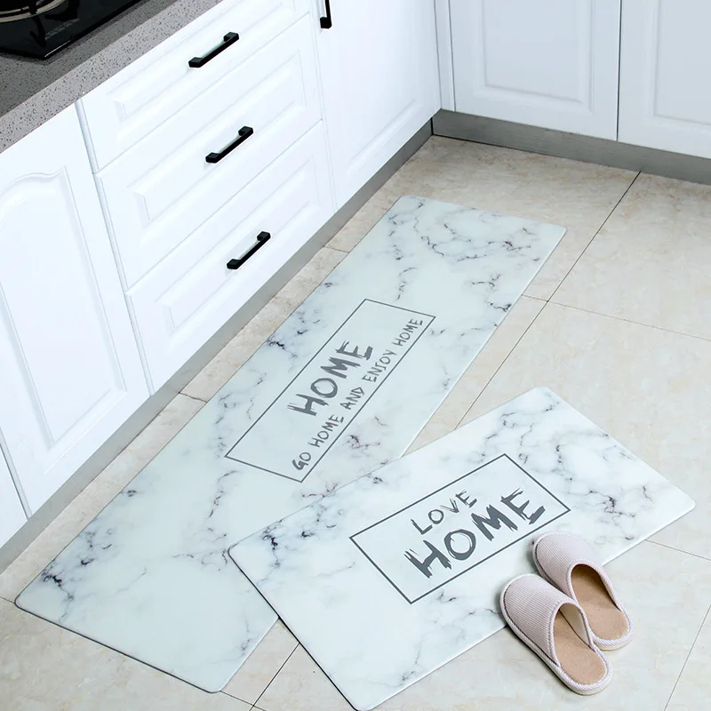 

Kitchen Mats PU Waterproof Cute Cartoon Animal Anti-Fatigue Kitchen Carpets Slip-Resistant And Oil-Proof Kitchen Floor Mats