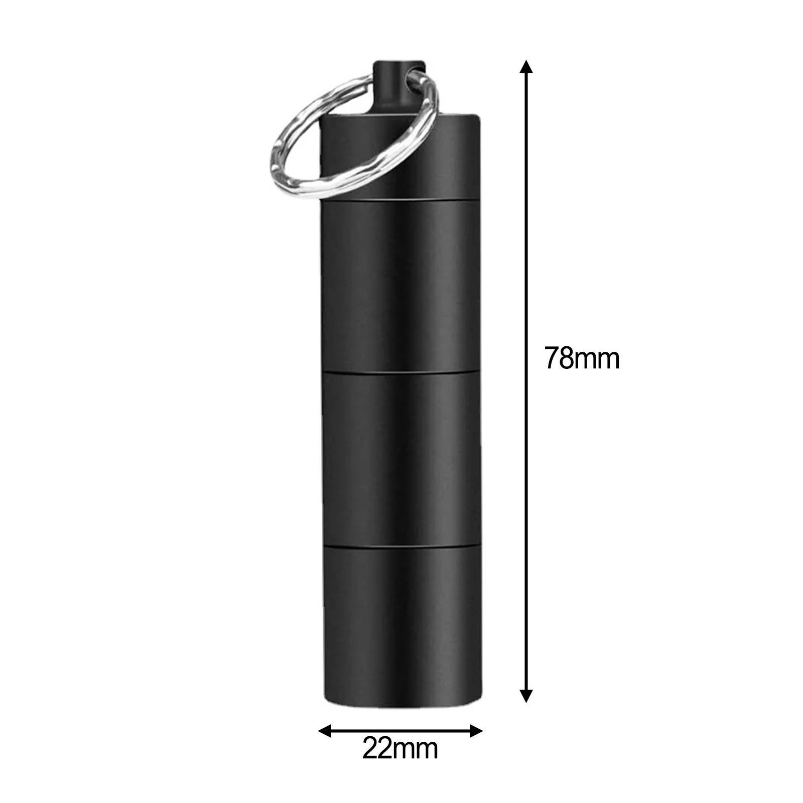 

Small Vial Portable Bottle Portable Multi-layer Waterproof Cartridge Detachable Large Capacity Hiking