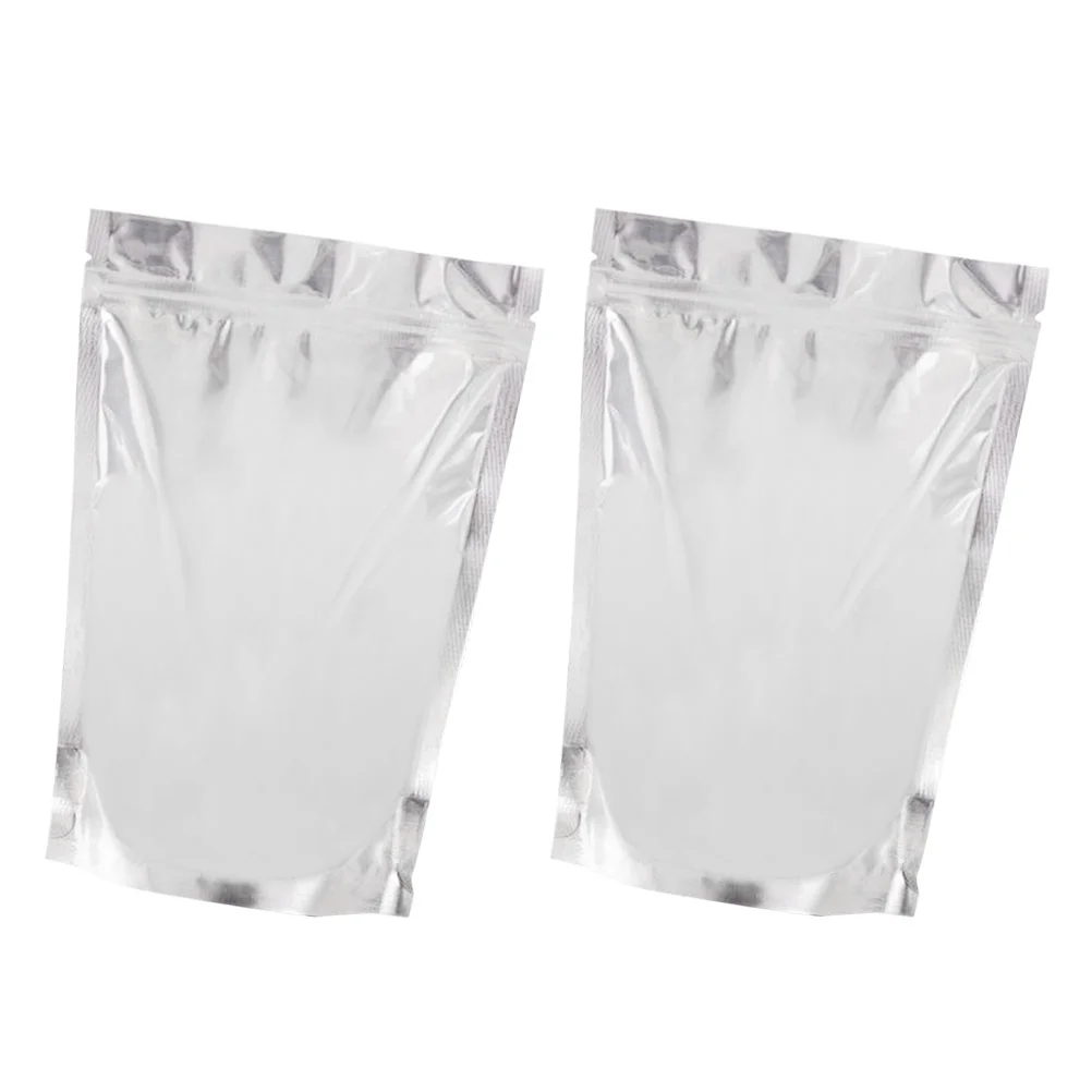 100 шт. безопасные для пищевых продуктов сумки хранения на молнии многоразовые