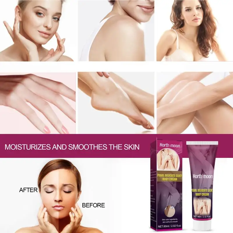 

High Moisturizing Body Whitening Cream for Underarm Knee Buttocks Remove Pigmentation Melanin Improve Dull Brighten Nourishing