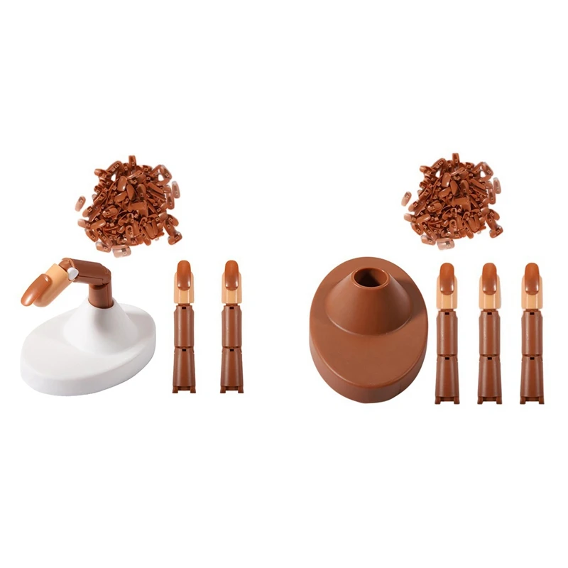 

Manicure Joint Finger Manipulator Nail Showing Shelf Nail Piece Set Beginner Practice Activity Finger With Base