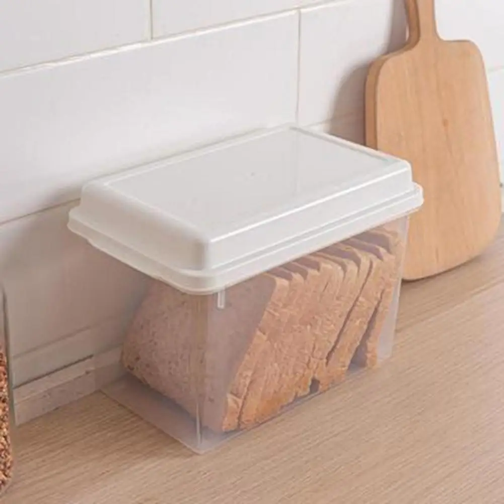 

Fridge Organizer Anti-scratch Thick Large Capacity Transparent Design Fridge Box Fridge Box for Living Room