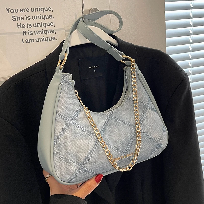 

Повседневные цветные женские сумки-хобо из искусственной кожи, Роскошный дизайнерский кошелек и дамская сумочка на плечо, Y2K