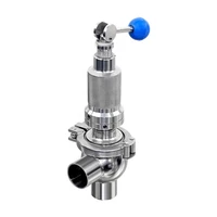 good quality manual quick release air pressure release valve316l 304 stainless steel safety pressure relief valves