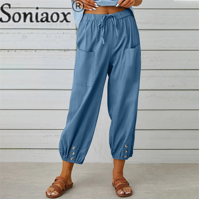 Рисунок 6 - Брюки женские широкие на пуговицах