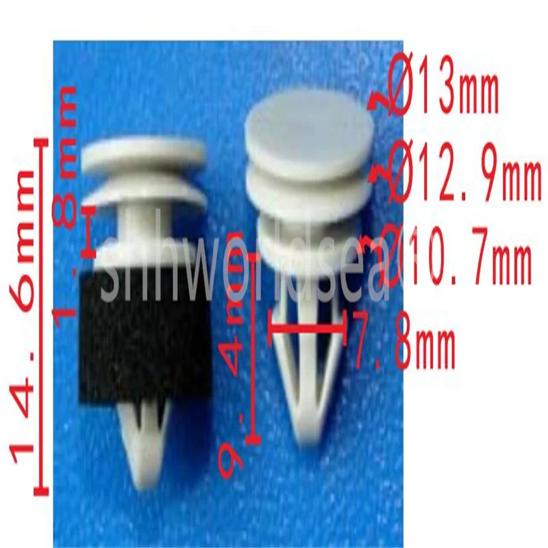 100 шт. пластиковые крепежные зажимы для Audi a6 4f0831719 4f0 831