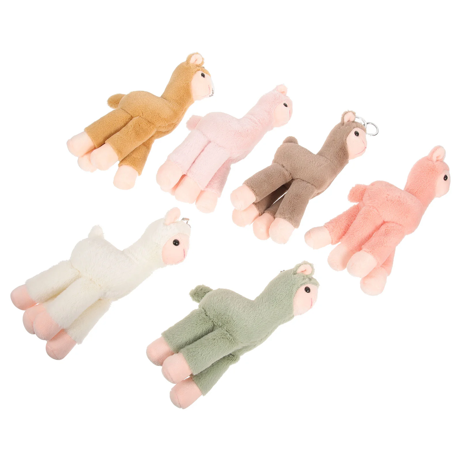 

6 Pcs Lovely Party Favor Exquisite Delicate Unique Alpaca Charms Alpaca Charms Decor for Decor Handbag