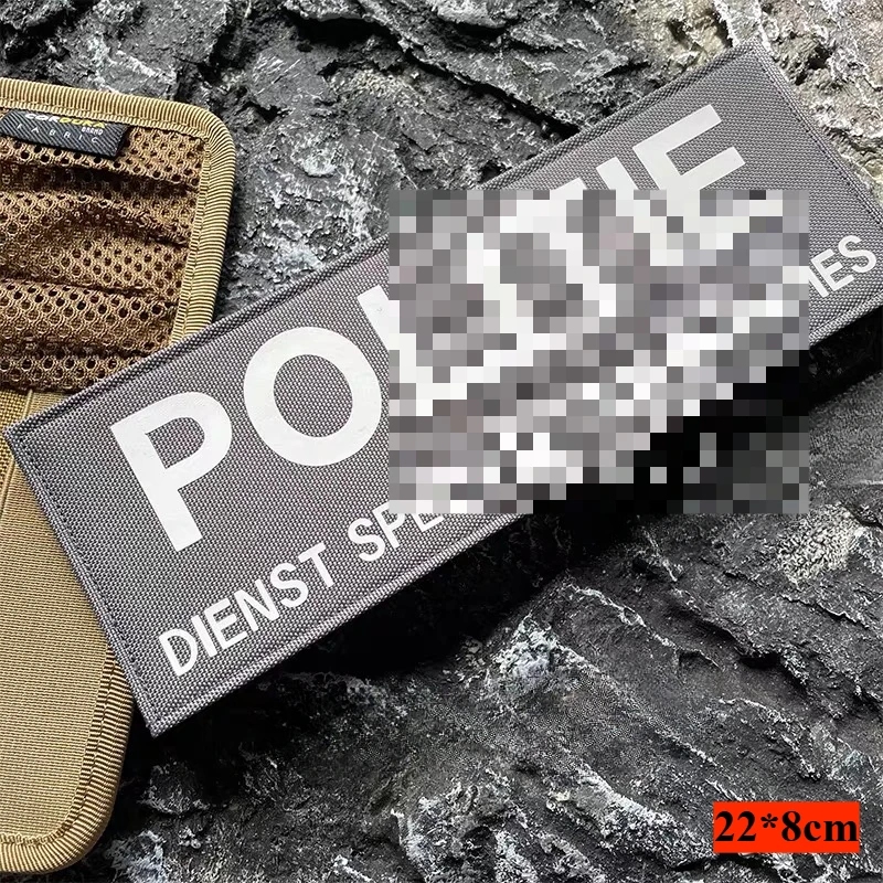 Голландские боевые DSI военные нашивки с вышивкой значок морали тактическая