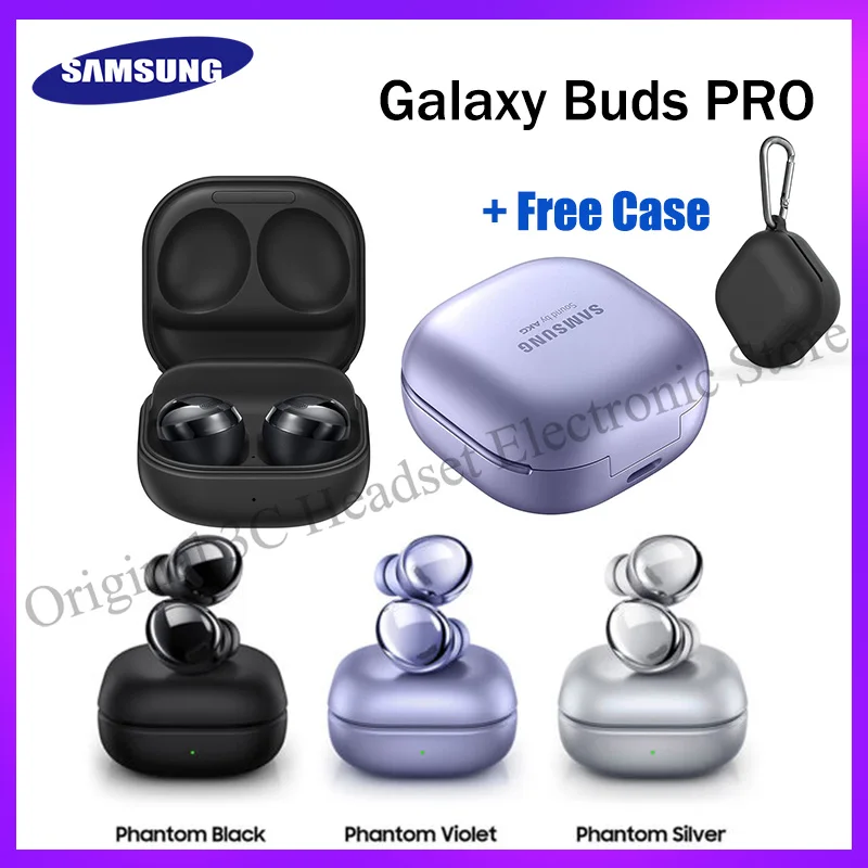 

Original Samsung Galaxy Buds Pro R190 TWS Earbuds Bluetooth Headset Wireless Sports Music Headphones Bass Sound Earphones HK Ver