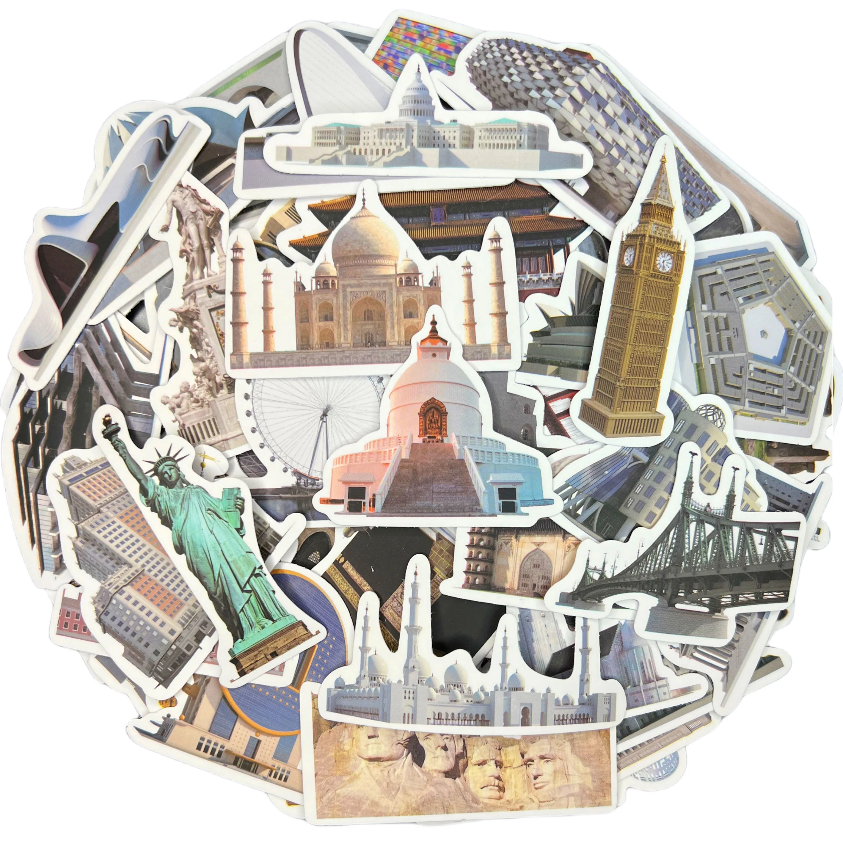 10/30/65 шт. водонепроницаемые наклейки в стиле граффити