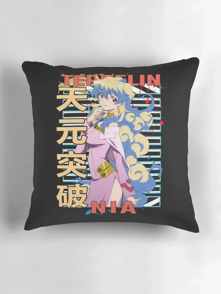 Nia Teppelin Gurren Lagann городской аниме дизайн декоративная подушка роскошные диванные