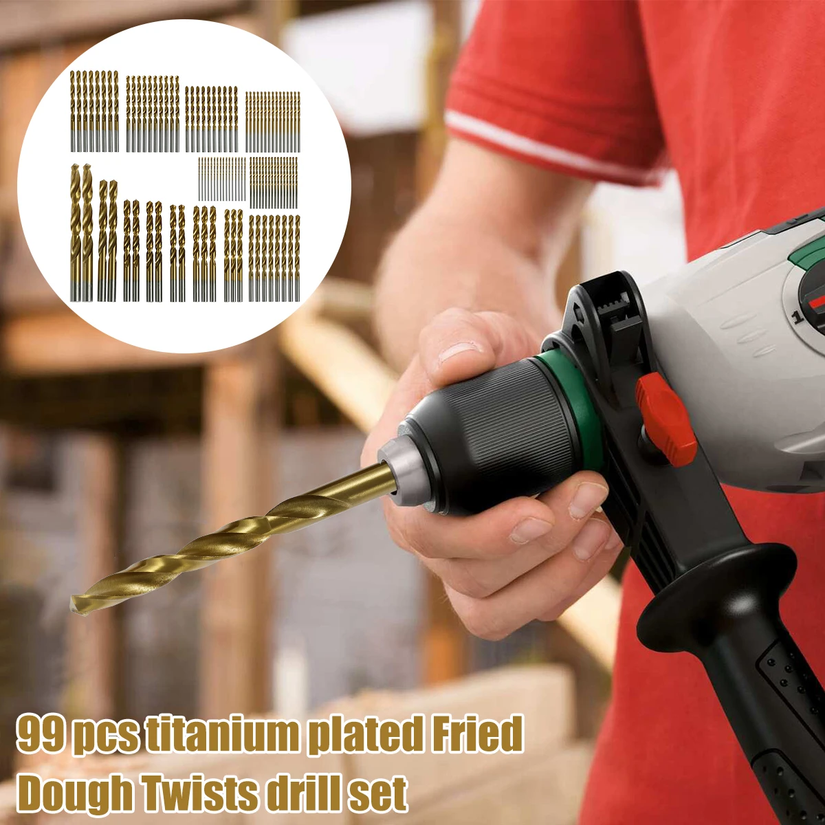 

Набор сверл спиральных, 1,5-10,0 мм, 99 шт.