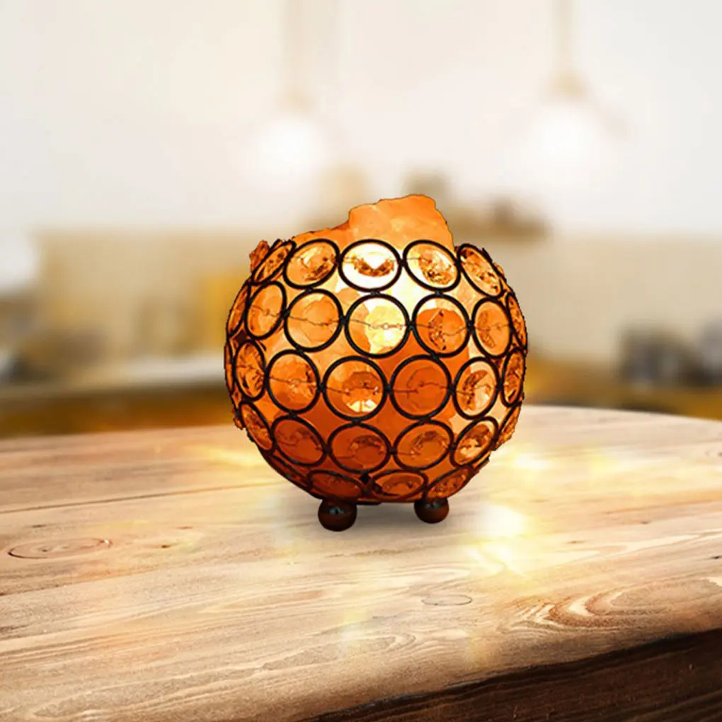 

Himalayan Salt Lamp European Fashion Style Mood Lights Balance Body And Immune System For Bedroom Coffee shop Bar