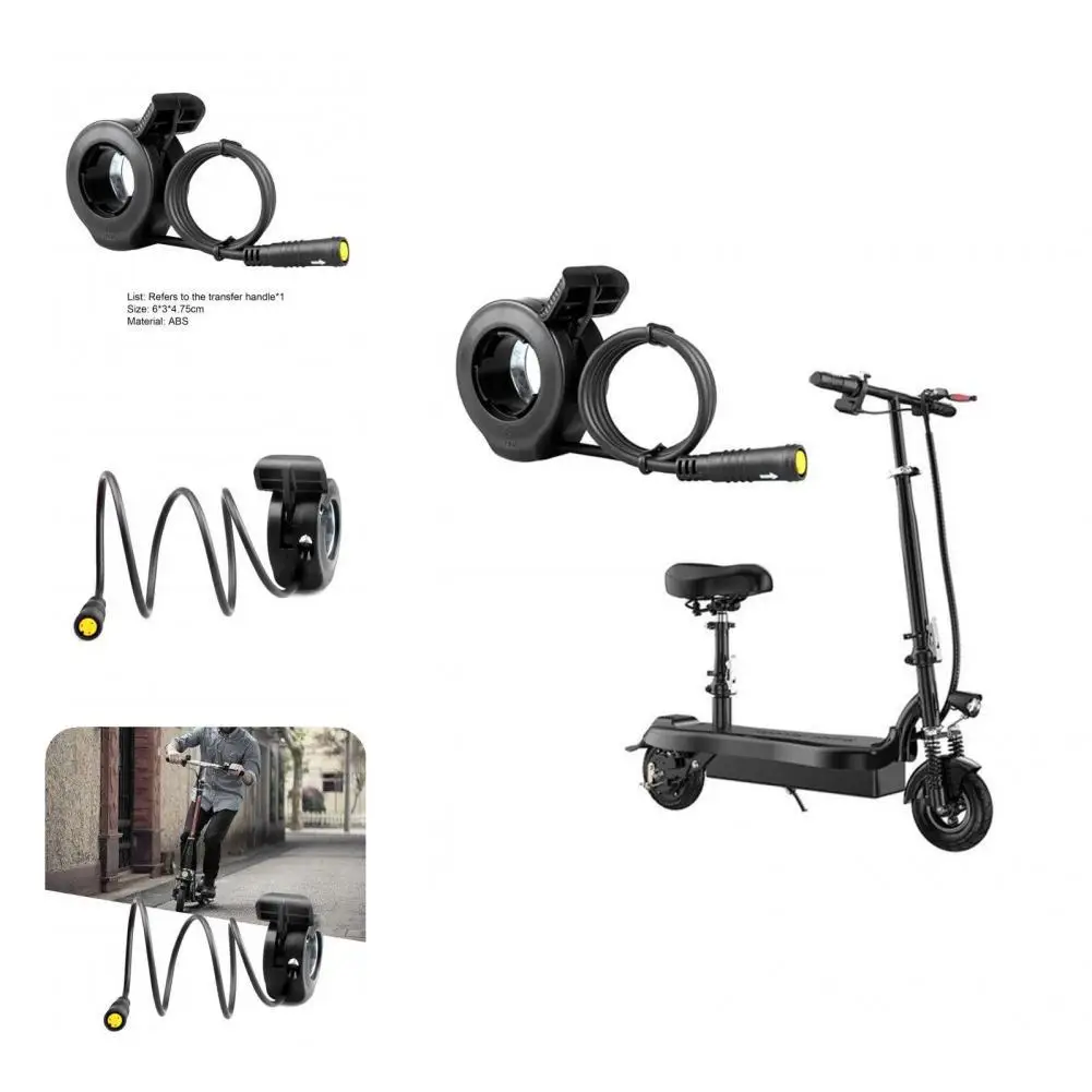 

Bike Part E-bike Finger Throttle Bike Accessory High Sensitivity High-quality Waterproof Plug Finger Throttle